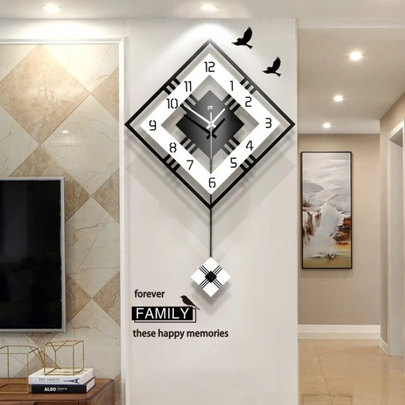 Reloj de Pared Cuadrado de Diseño - imagen 6