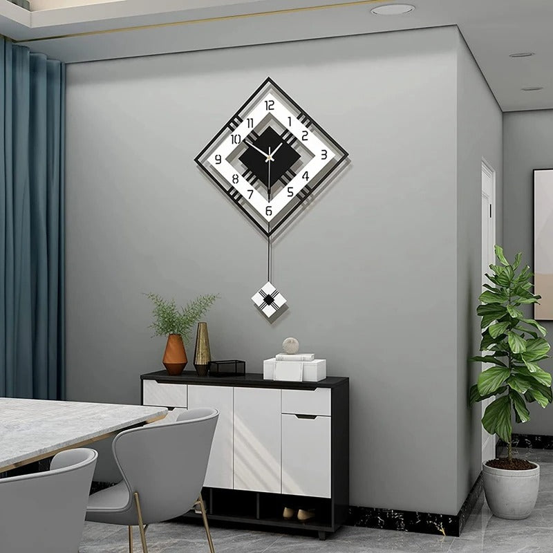 Reloj de Pared Cuadrado de Diseño - imagen 3