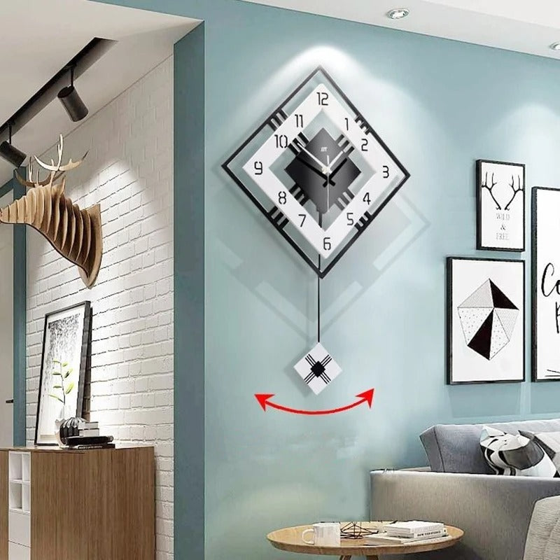 Reloj de Pared Cuadrado de Diseño - imagen 4