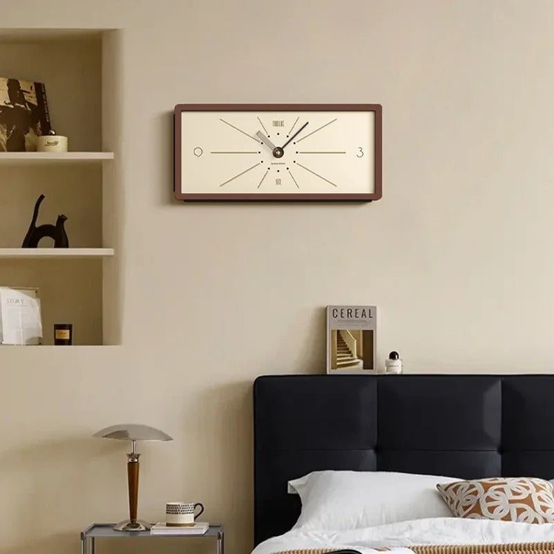 Reloj de Pared Rectangular Madera - imagen 2