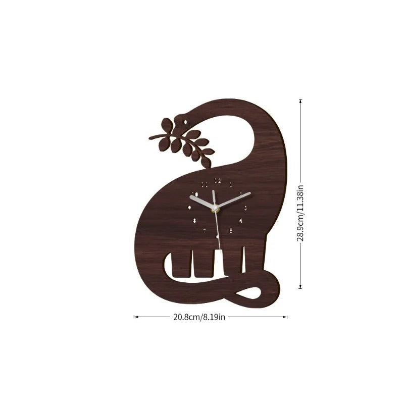 Reloj de Pared Elefante Madera - imagen 5