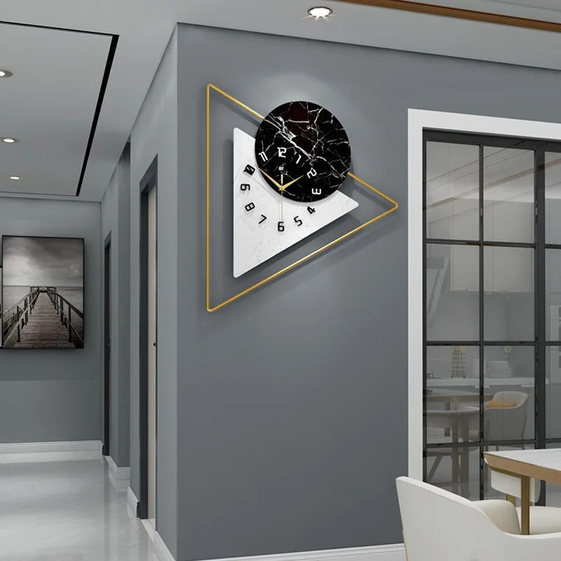Reloj de Pared Triángulo Metal - imagen 5