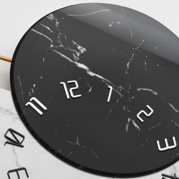 Reloj de Pared Triángulo Metal - imagen 10