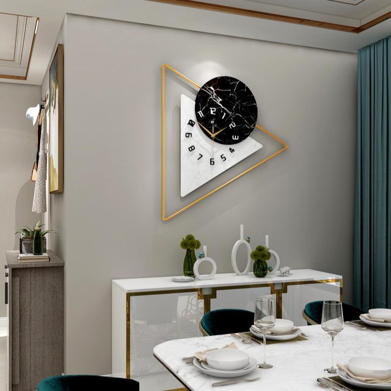 Reloj de Pared Triángulo Metal - imagen 6