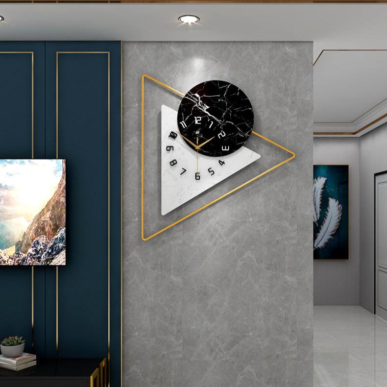 Reloj de Pared Triángulo Metal - imagen 4