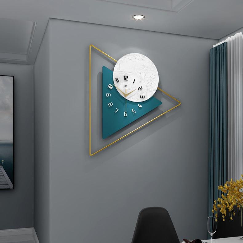 Reloj de Pared Triángulo Metal - imagen 2