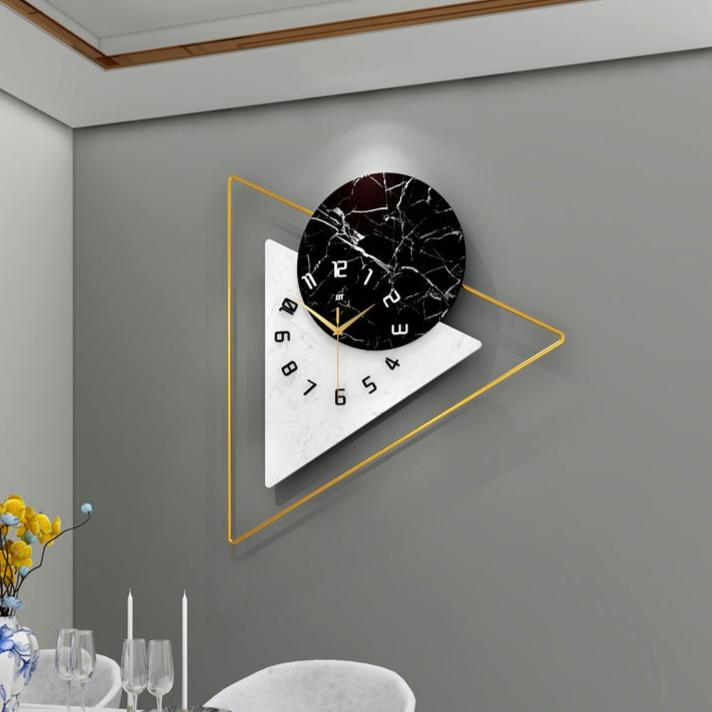 Reloj de Pared Triángulo Metal - imagen 9