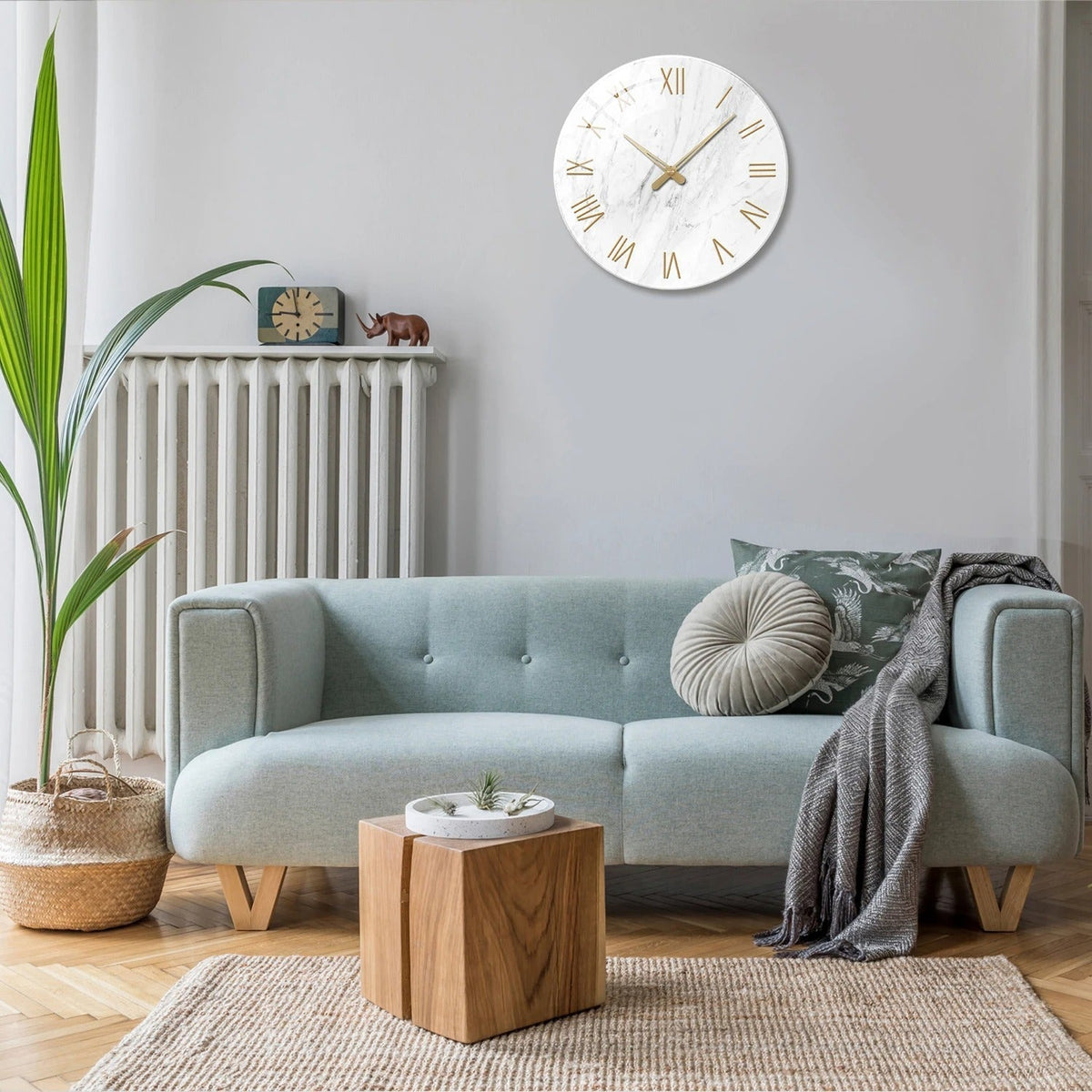 Reloj de Pared Mármol Clásico - imagen 4