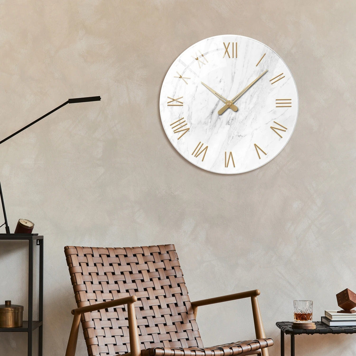 Reloj de Pared Mármol Clásico