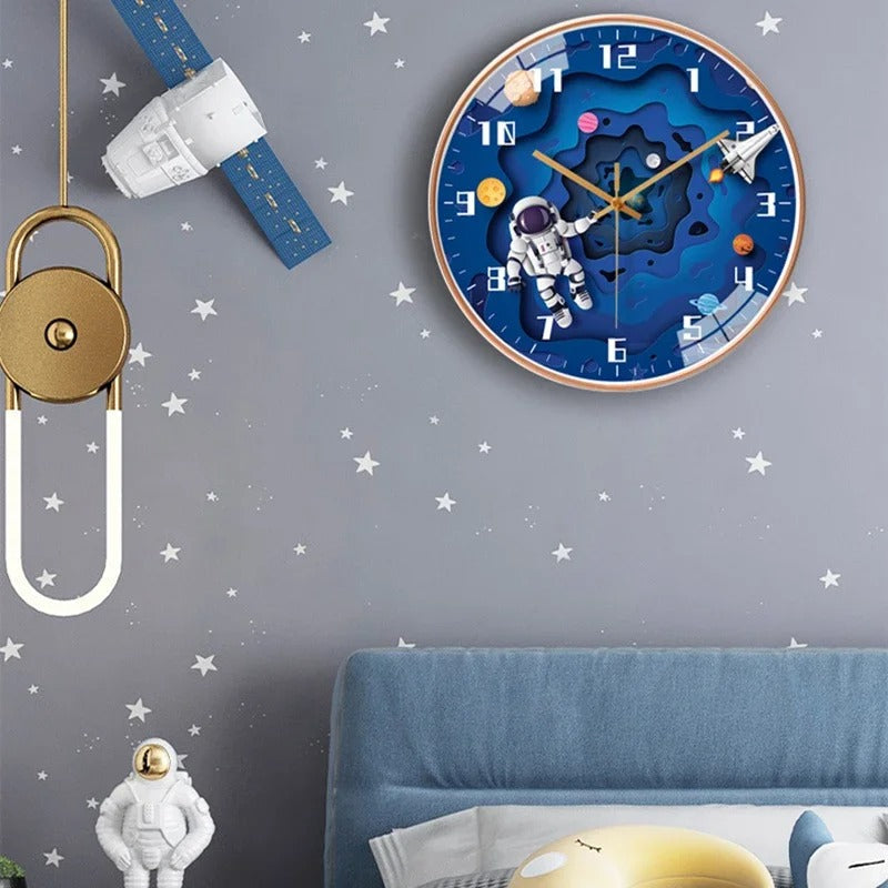 Reloj de Pared Espacio Infantil