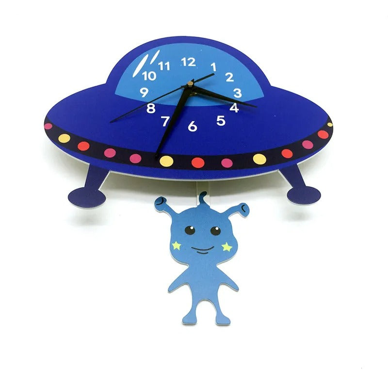 Reloj de Pared OVNI Infantil - imagen 2