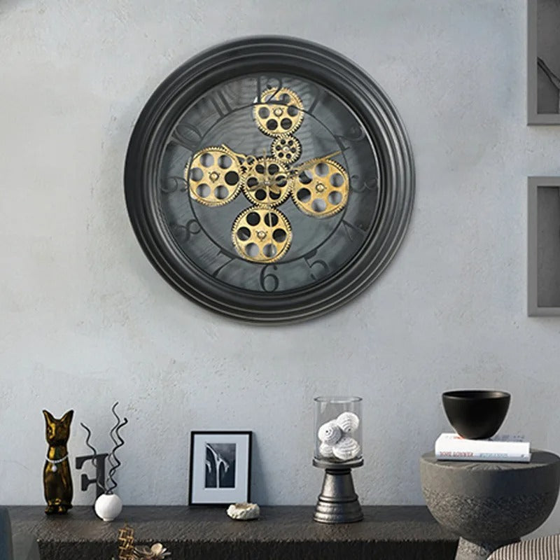 Reloj de Pared Mecanismo Metal