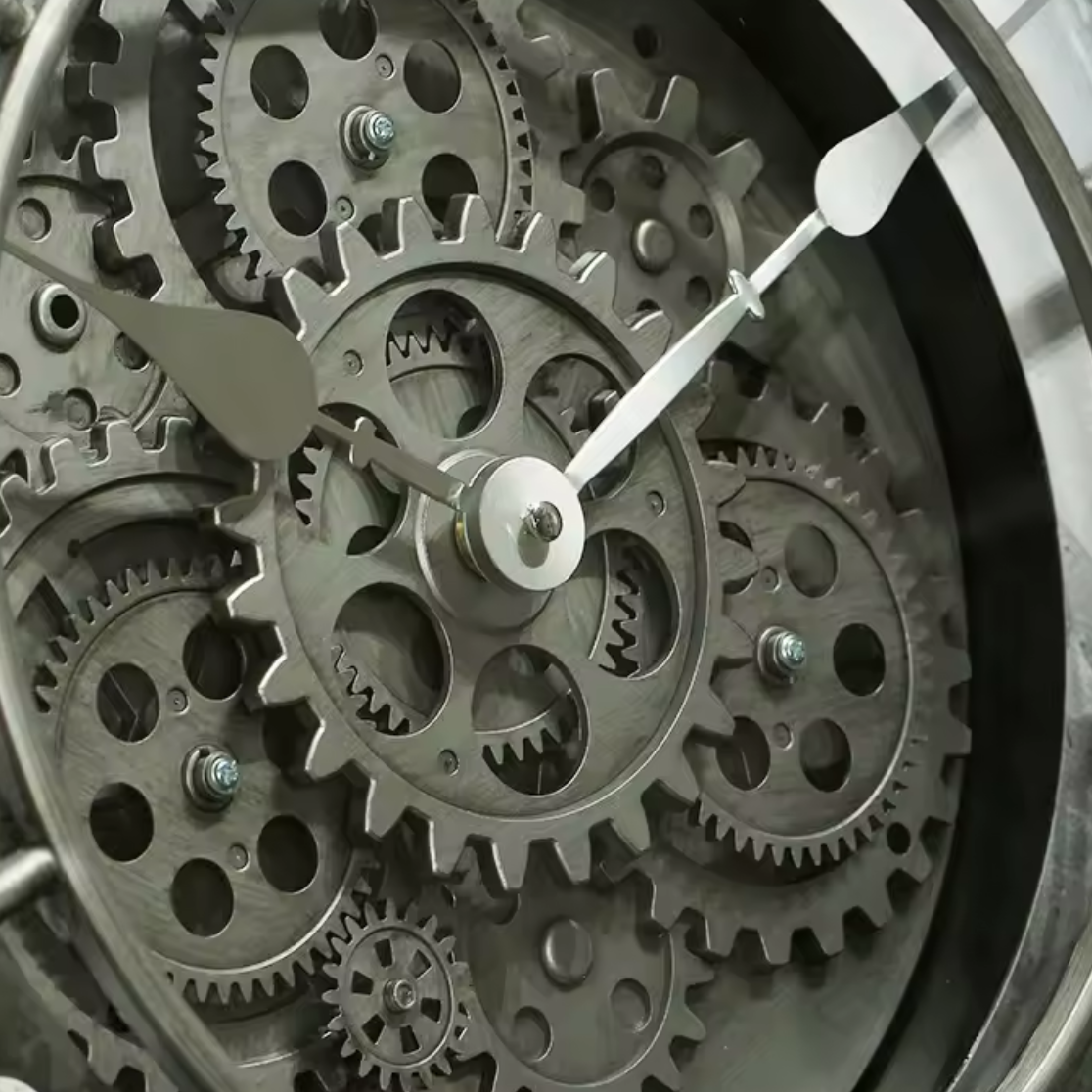 Reloj de Pared Engranajes Industriales - imagen 3