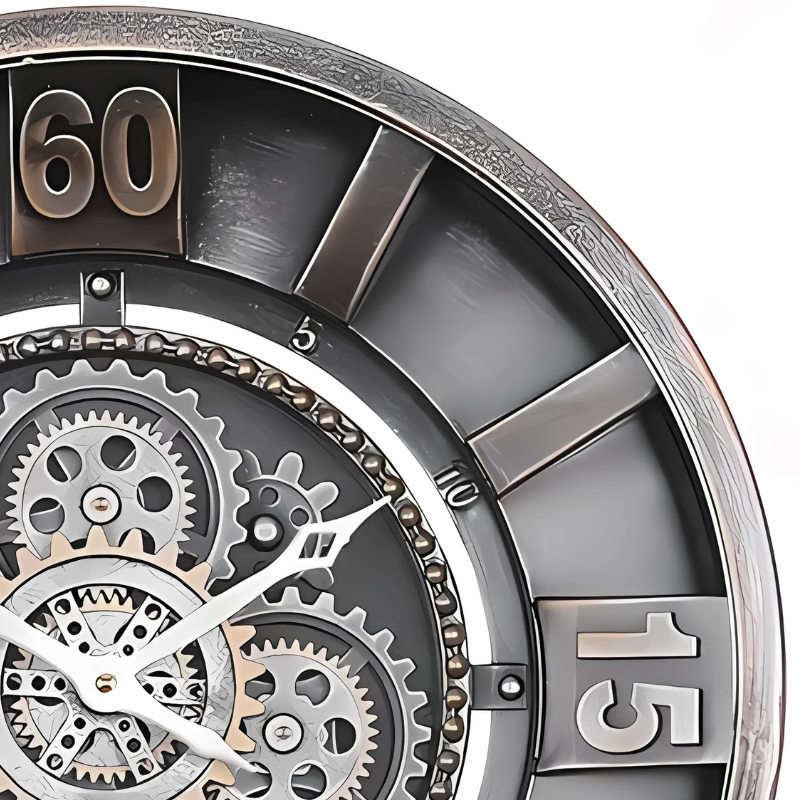 Reloj de Pared Estilo Engranaje - imagen 5