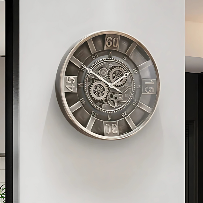 Reloj de Pared Estilo Engranaje - imagen 2