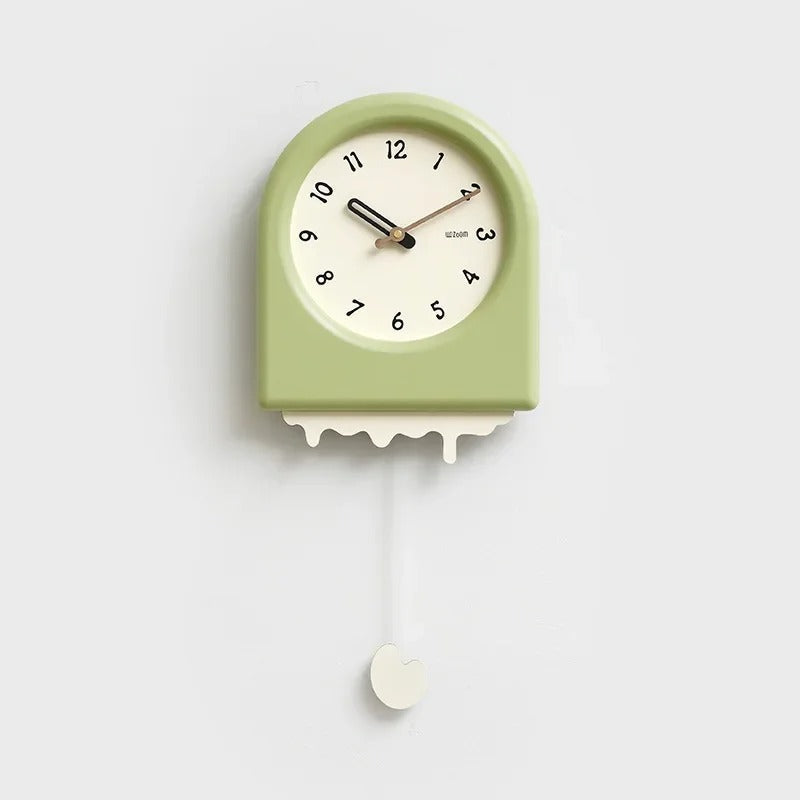 Reloj de Péndulo Minimalista Beige - imagen 8