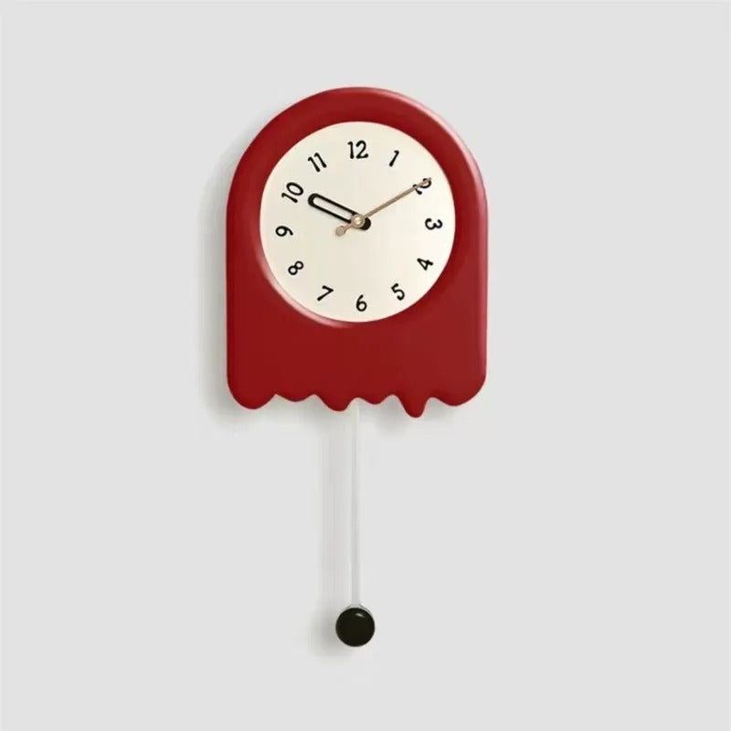 Reloj de Péndulo Minimalista Beige - imagen 7