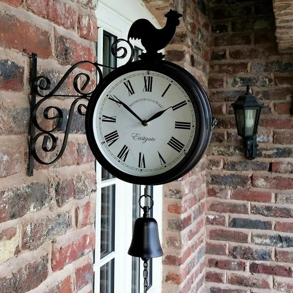 Reloj de Pared Doble Cara