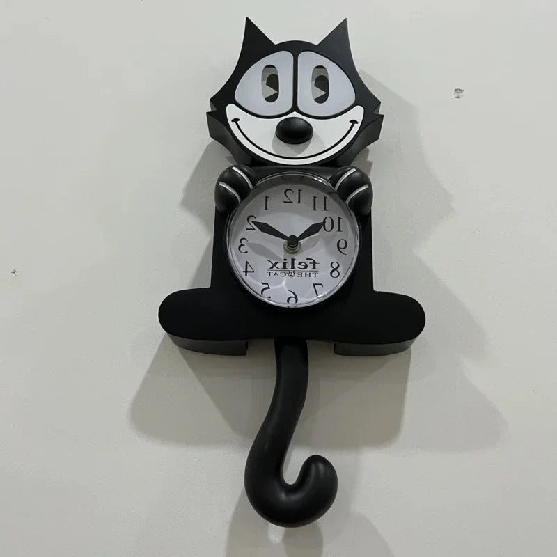 Reloj de Pared Gato Cartoon - imagen 2