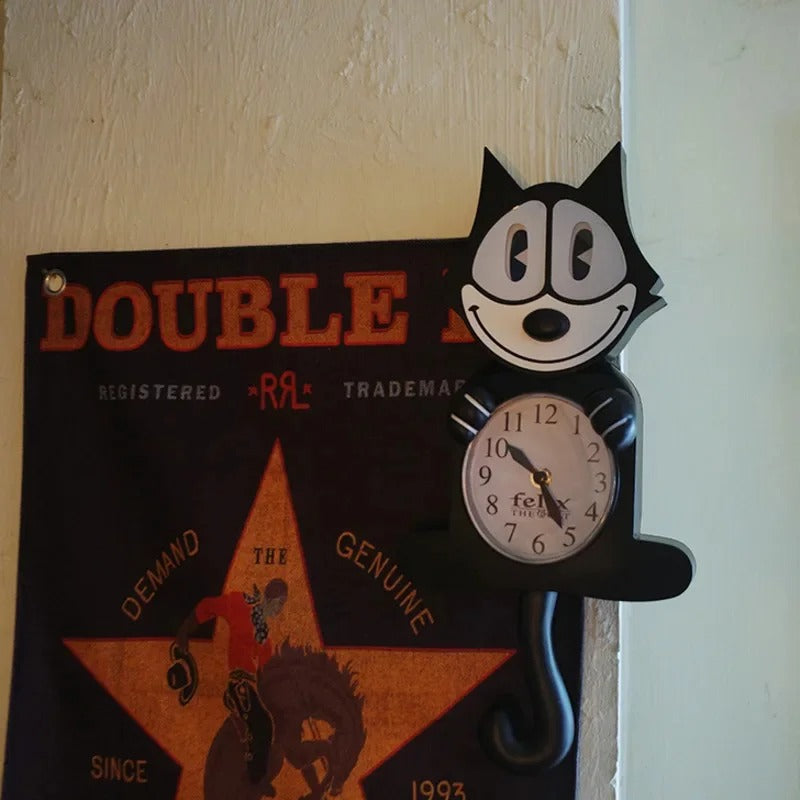 Reloj de Pared Gato Cartoon - imagen 4
