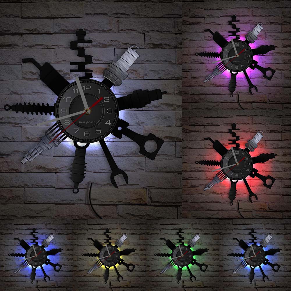 Reloj de Pared Herramientas LED
