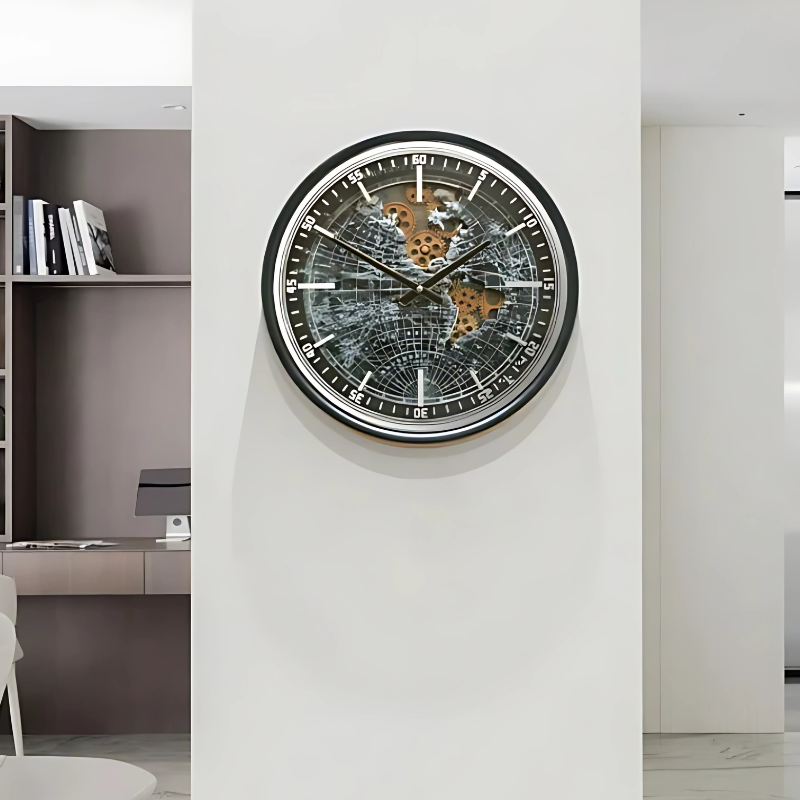 Reloj de Pared Mapamundi