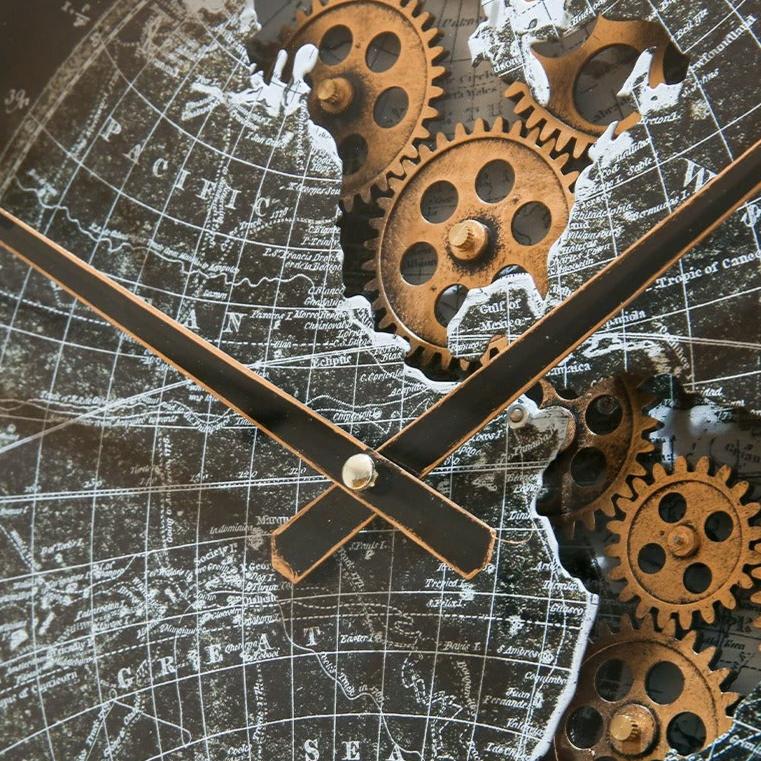 Reloj de Pared Mapamundi