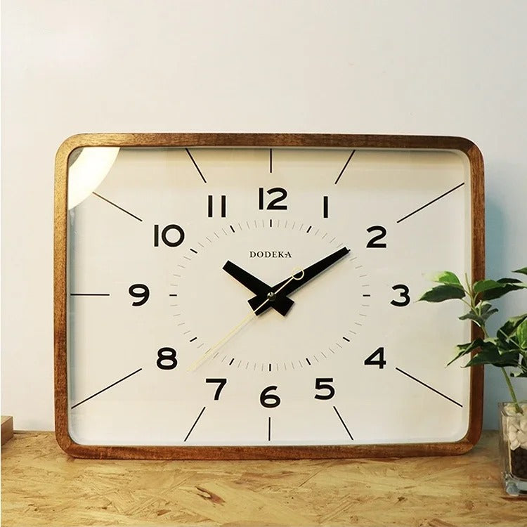 Reloj de Pared Rectangular