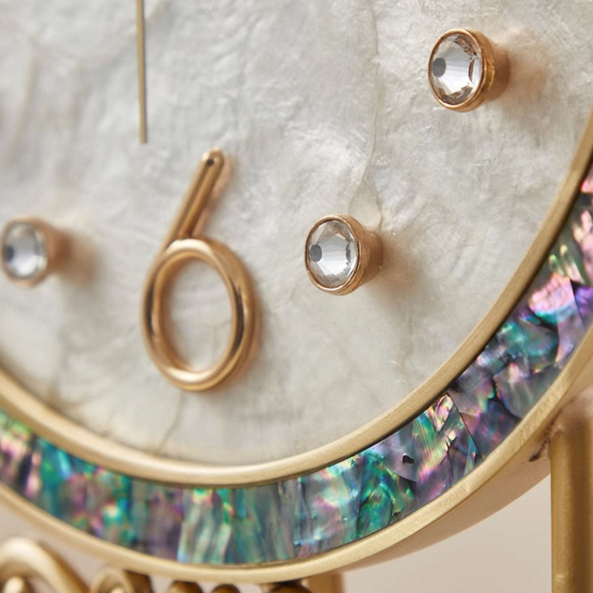 Reloj de Sobremesa Elefante Latón - imagen 5