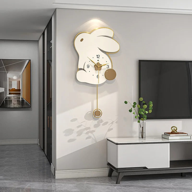 Reloj de Pared Conejo de Diseño