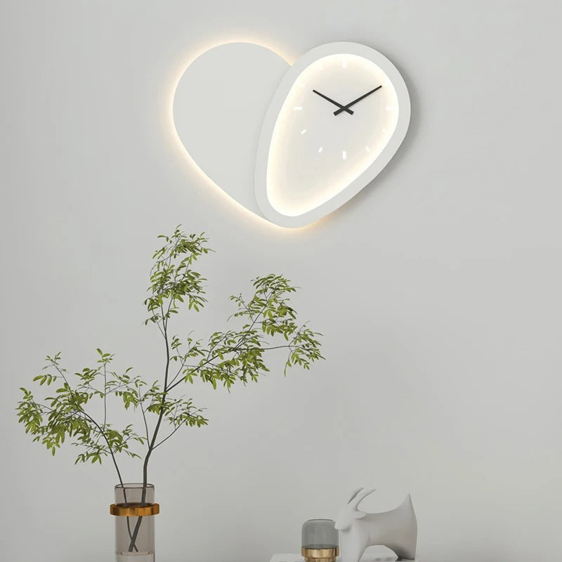Reloj de Pared Corazón LED