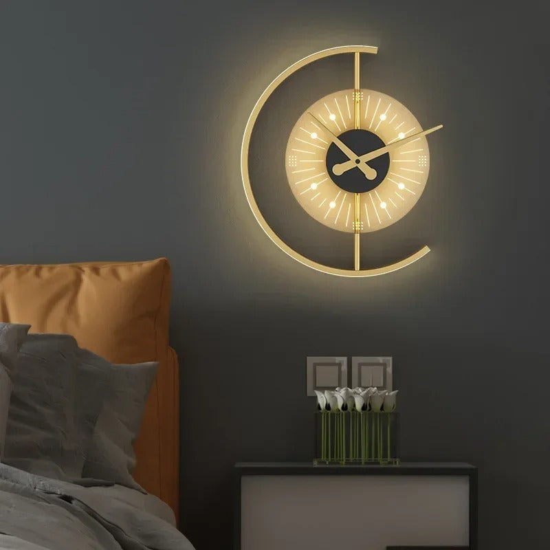 Reloj de Pared LED Contemporáneo