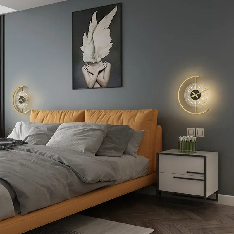 Reloj de Pared LED Contemporáneo - imagen 2