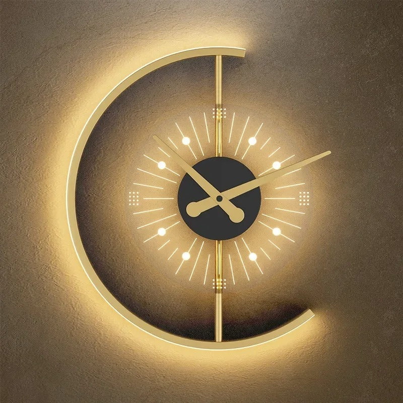 Reloj de Pared LED Contemporáneo - imagen 3