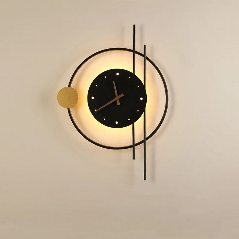 Reloj de Pared Círculo Luminoso
