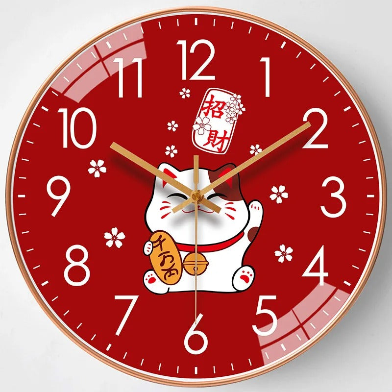 Reloj de Pared Gato Japonés - imagen 3