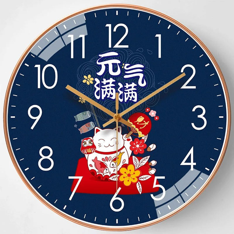 Reloj de Pared Gato Japonés - imagen 2