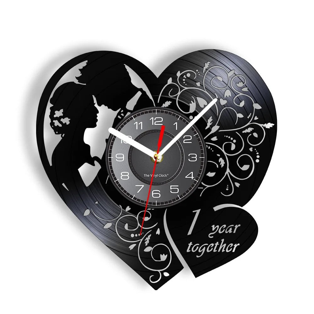Reloj de Pared Corazón Romántico - imagen 2