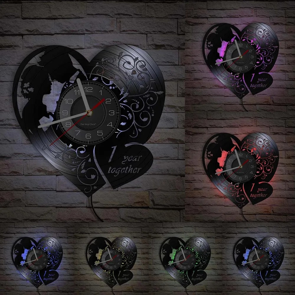 Reloj de Pared Corazón Romántico - imagen 4