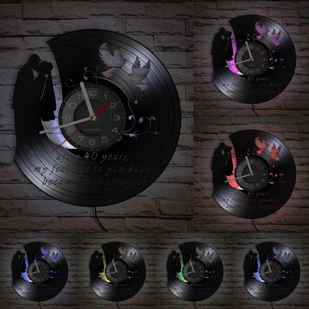 Reloj de Pared Corazón Romántico - imagen 8