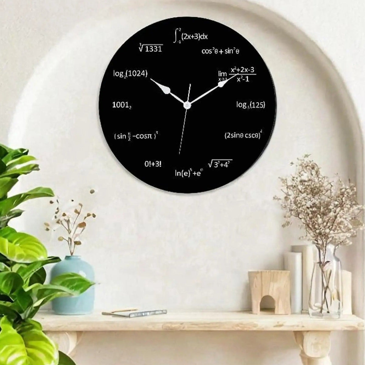 Reloj de Pared Ecuaciones Matemáticas - imagen 2