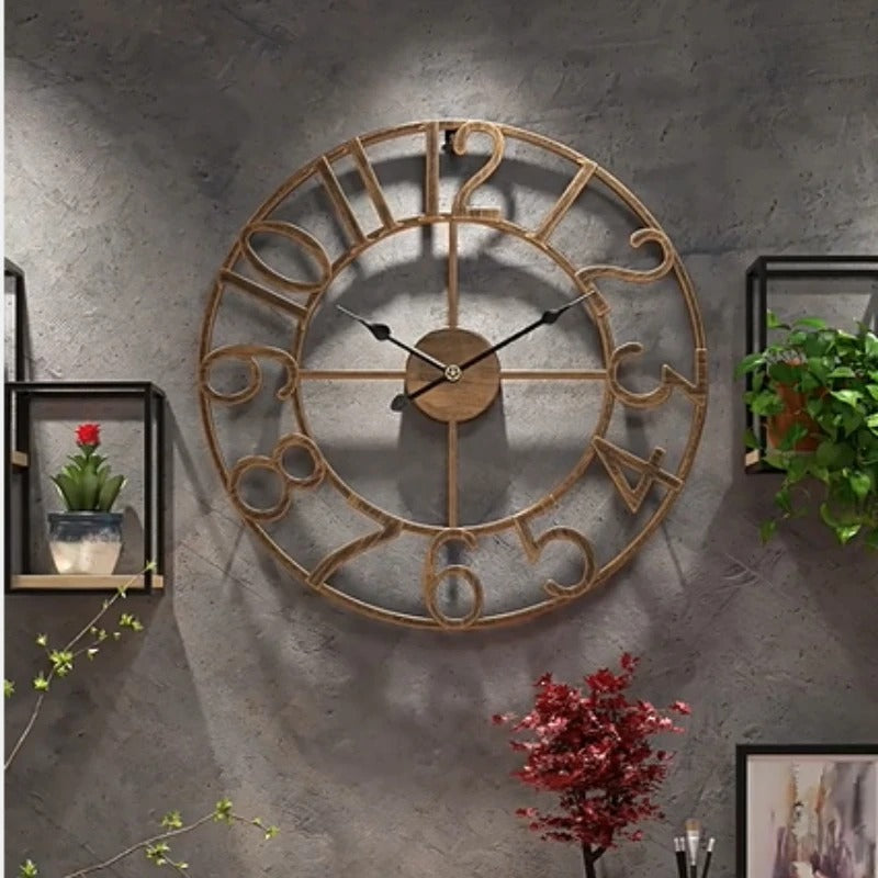 Reloj de Pared Números Industriales - imagen 5