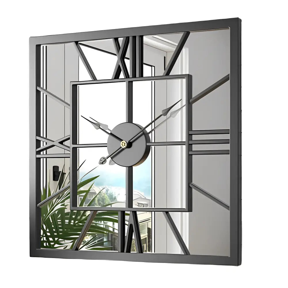 Reloj de Pared Cuadrado Espejo - imagen 6