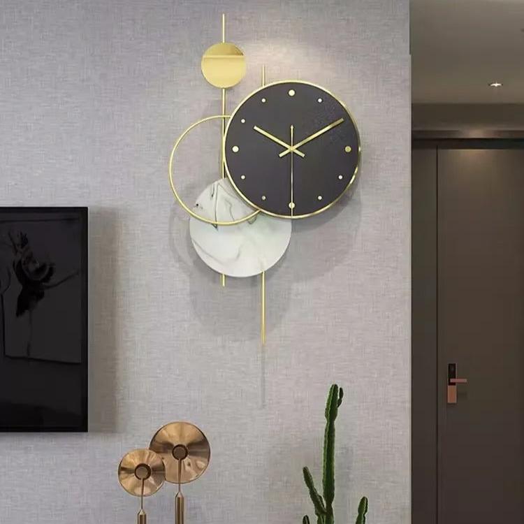 Reloj de Pared Círculo Dorado - imagen 3