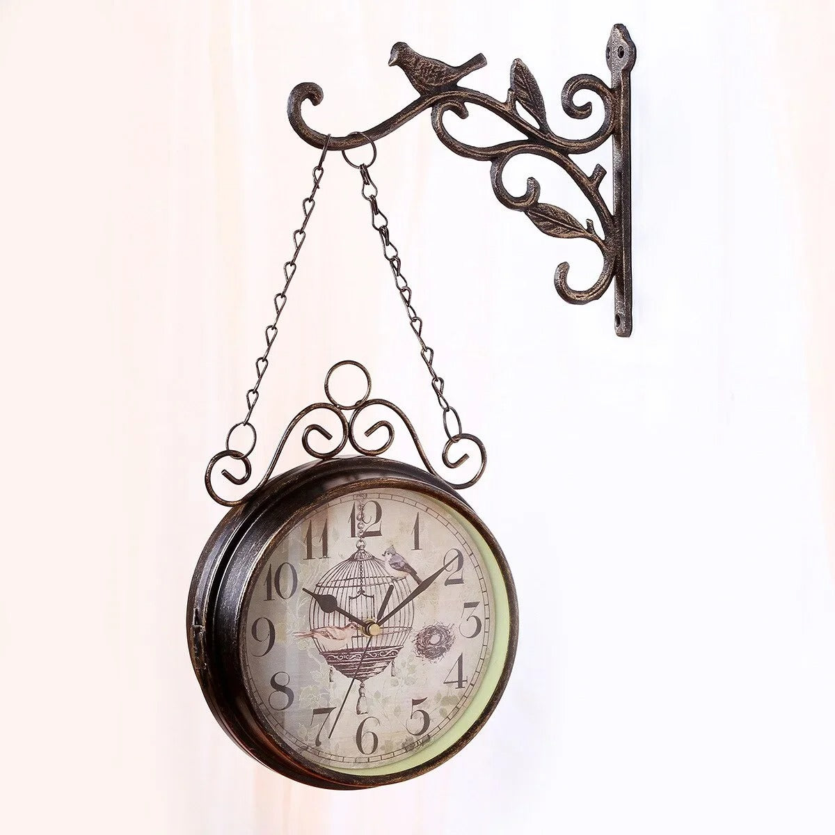 Reloj de Pared Vintage Pájaro - imagen 2