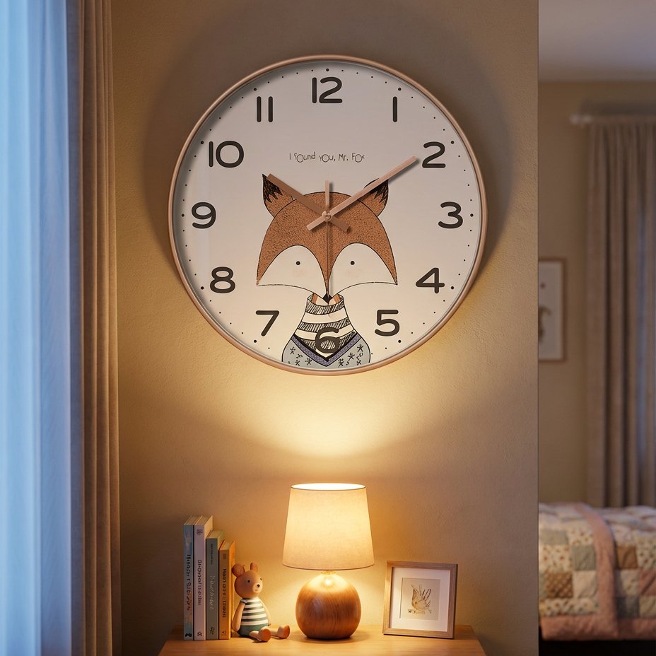 Reloj de Pared Animal Zorro - imagen 4