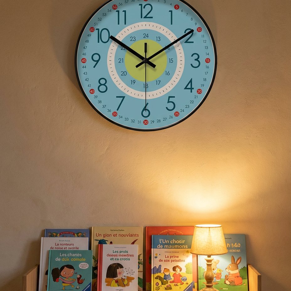 Reloj de Pared Aprender la Hora - imagen 4