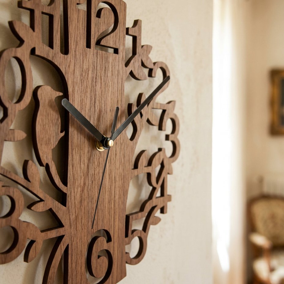 Reloj de Pared Árbol de Madera - imagen 3