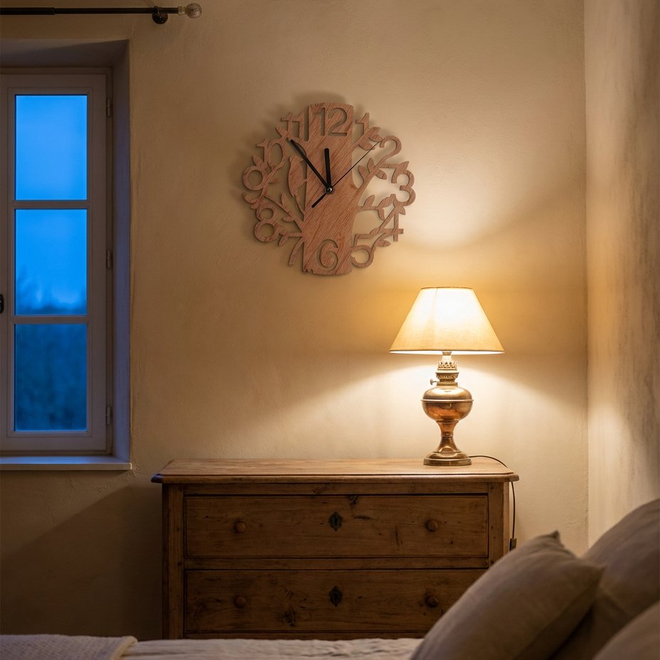 Reloj de Pared Árbol de Madera - imagen 4