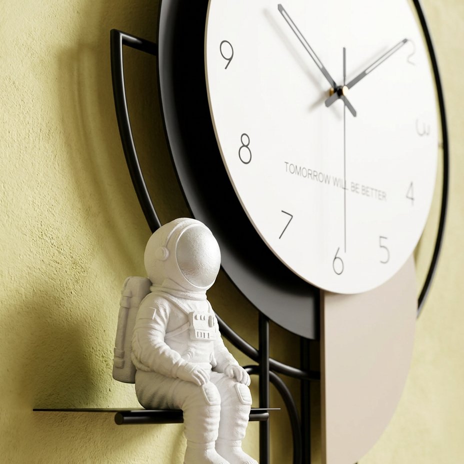 Reloj de Pared Astronauta de Diseño - imagen 4
